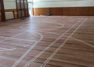 M A Beilby - Wood Floor Sanded & Stained